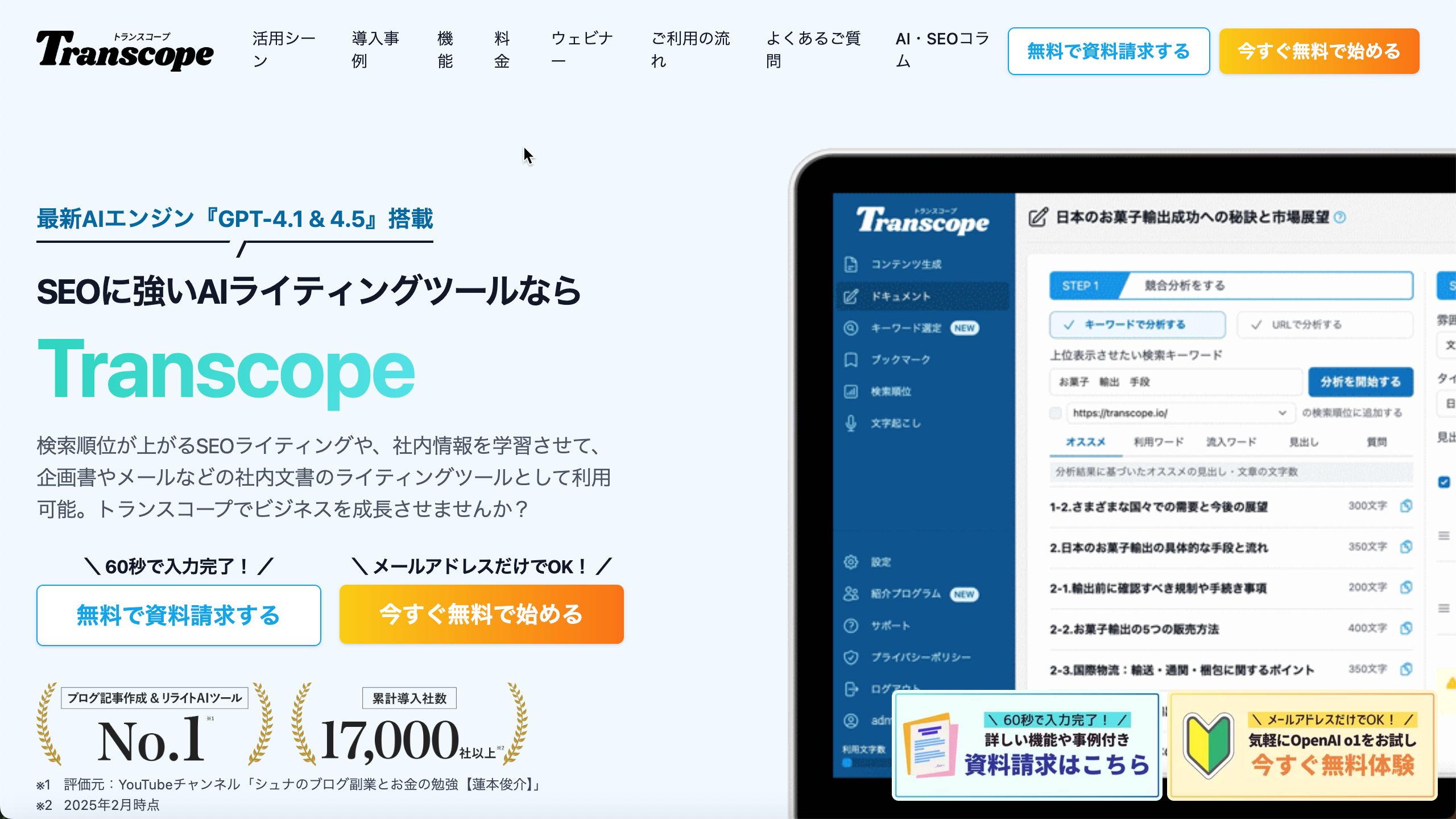 Transcope