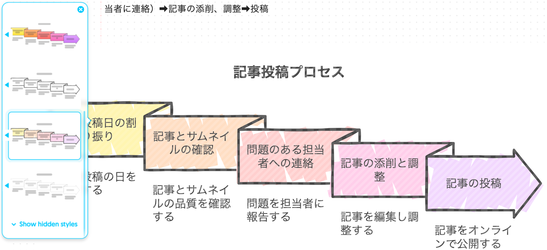 手書き風